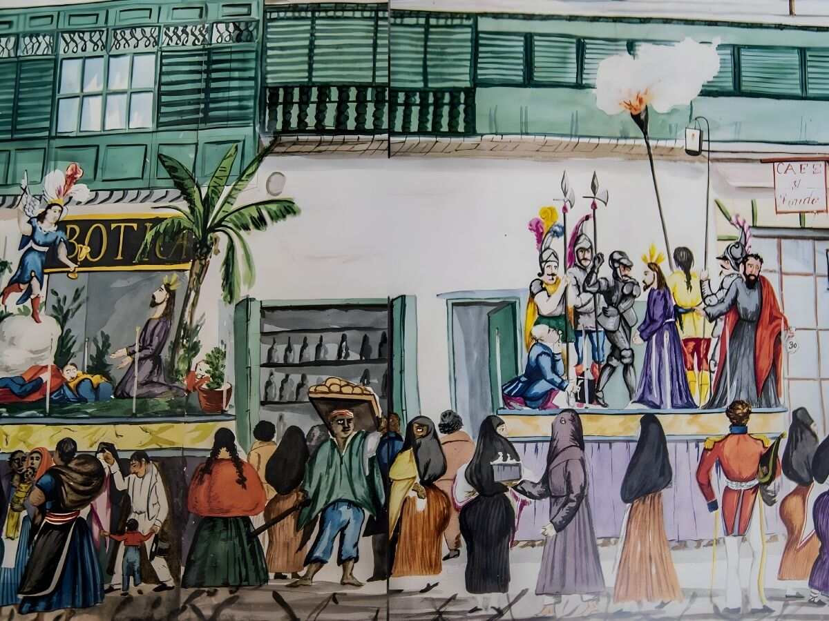 Start of Holy Week in America