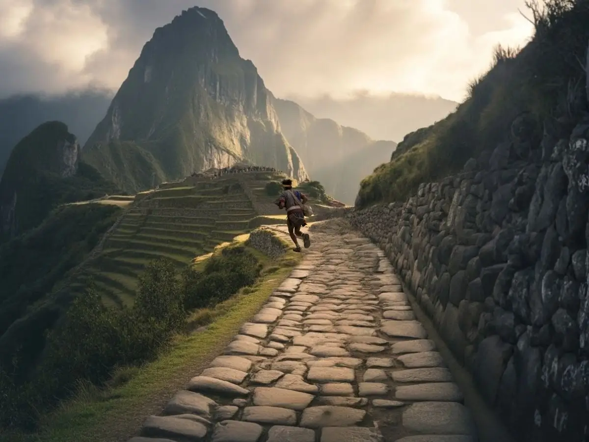 messenger's journey on the inca trail to machu picchu