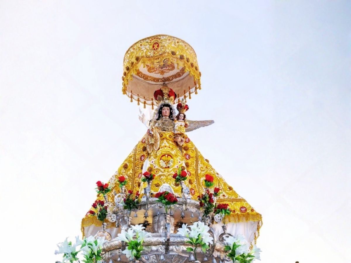 vista de la virgen purificada