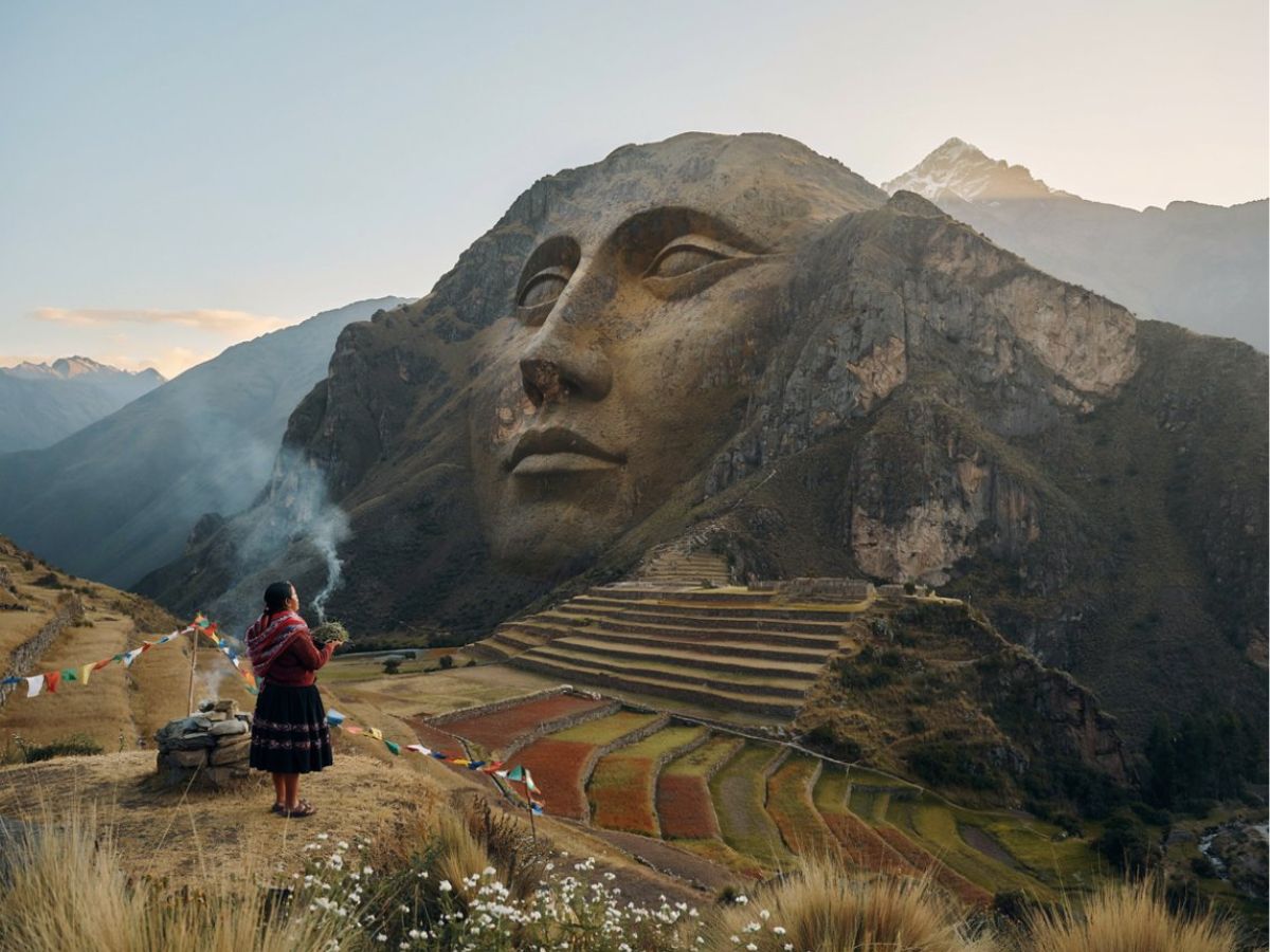 representación del día de la pachamama en la sierra del peru