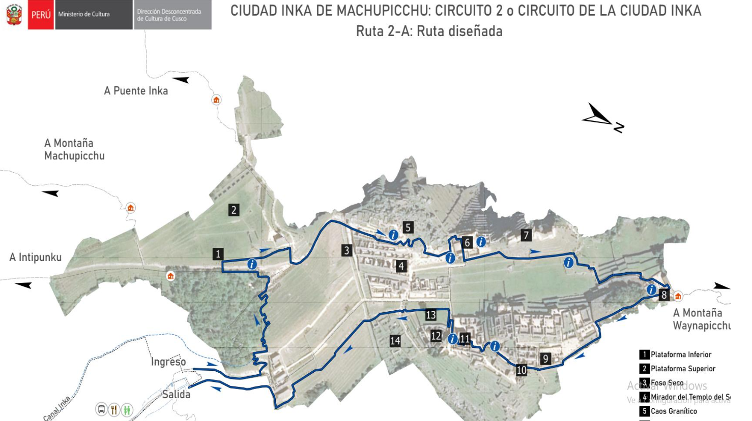 Map Route 2-A Designed