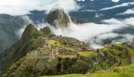 Vista de Machu Picchu en un día