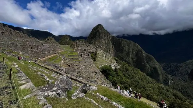 vista de la maravilla del mundo machu picchu