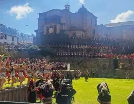 Inti Raymi en Qoricancha el templo del sol