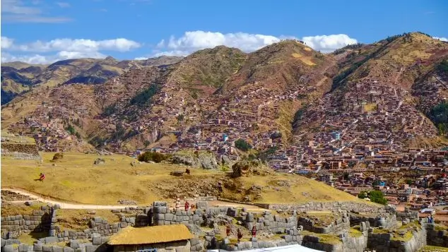 view of the sacsayhuaman stage for the representation of raymi 2026