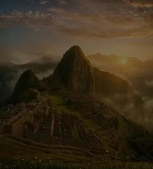 Vista panorámica del Santuario Histórico de Machu Picchu