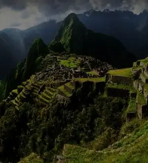 Vista panorámica del Santuario Histórico de Machu Picchu
