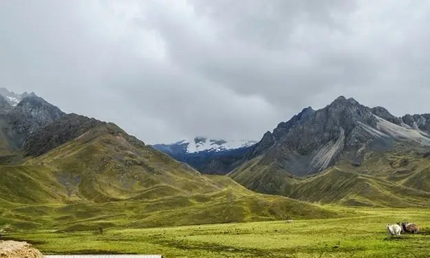 abra la raya, limite entre cusco y puno el punto más alto de la ruta del sol