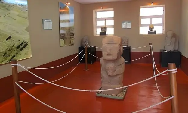 Vista del Museo Litico de Pucará, una de las culturas más antiguas del Cusco