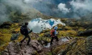 Lares Trek 4 días: aguas termales, comunidades andinas y Machu Picchu