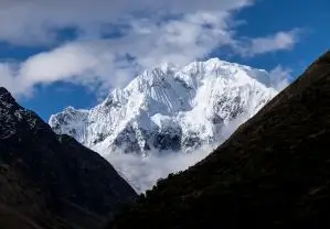 vista del tour a salkantay en un recorrido de 5 días
