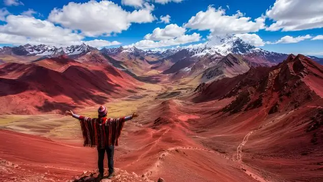 pasajeros en el valle rojo en tour en cuatritmotos