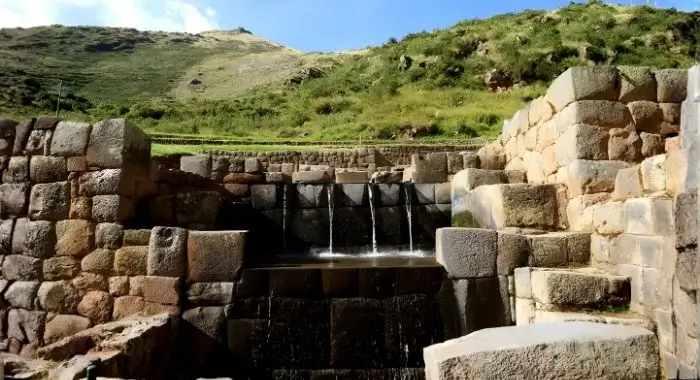 vista del complejo arqueológico de tipón